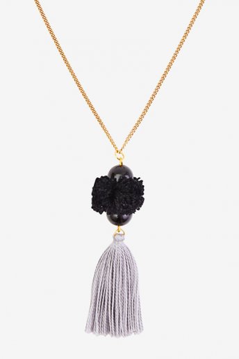 Pendant with Pompom and Tassel - pattern