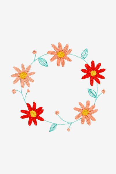 Free Embroidery Patterns Dmc By Theme Flowers