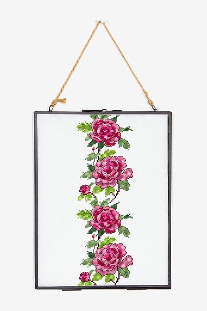 Peonies cross stitch pattern Flower cross stitch PDF Flower hand embroidery design Peony needlework Point de croix Modern cross stitch decor