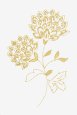 Fleur ornementale - motif broderie thumbnail