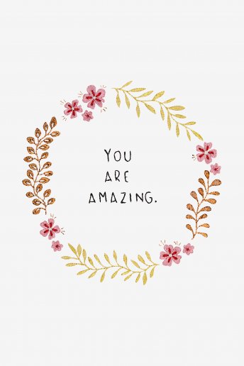 You Are Amazing - ESQUEMA