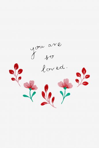 You Are So Loved - pattern