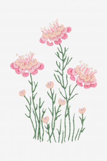 Pink Wildflowers - pattern