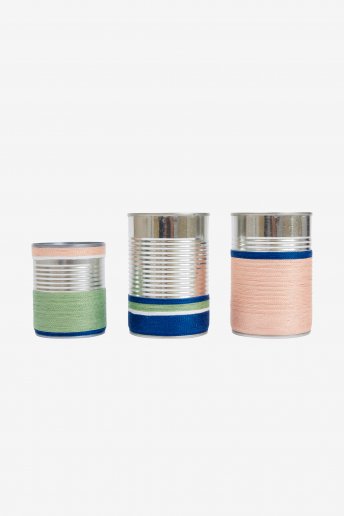 Wrapped Tin Cans - pattern