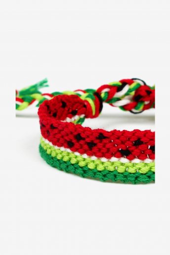 Watermelon Friendship Bracelet - pattern