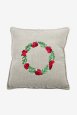 Holiday Wreath Pillow thumbnail