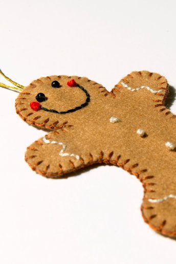 Gingerbread Man Decoration - pattern