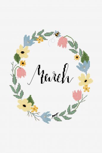 March - pattern