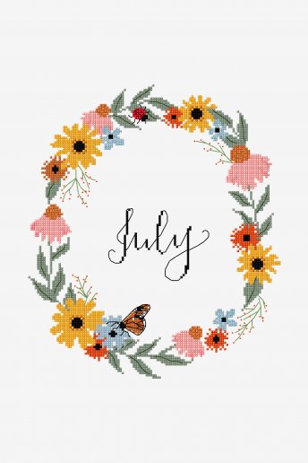 July - pattern