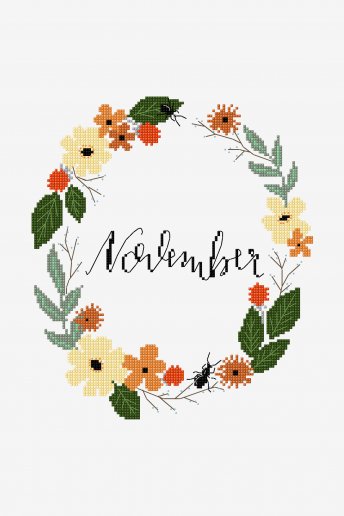 November - pattern