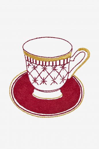 The Empire Porcelain Cup - pattern