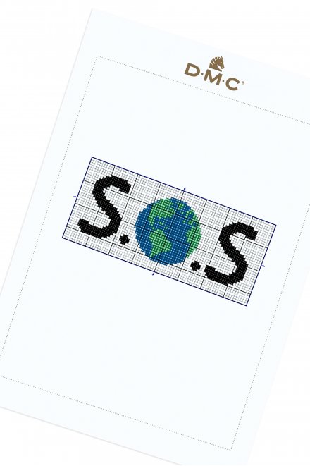 S.O.S - Diagrama de punto cruz