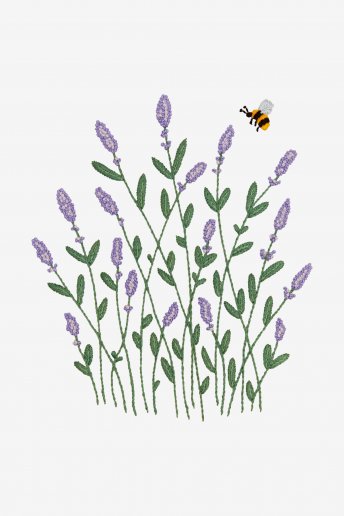 Lavender Field - Pattern