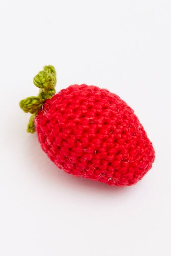 Erdbeere - Häkelanleitung