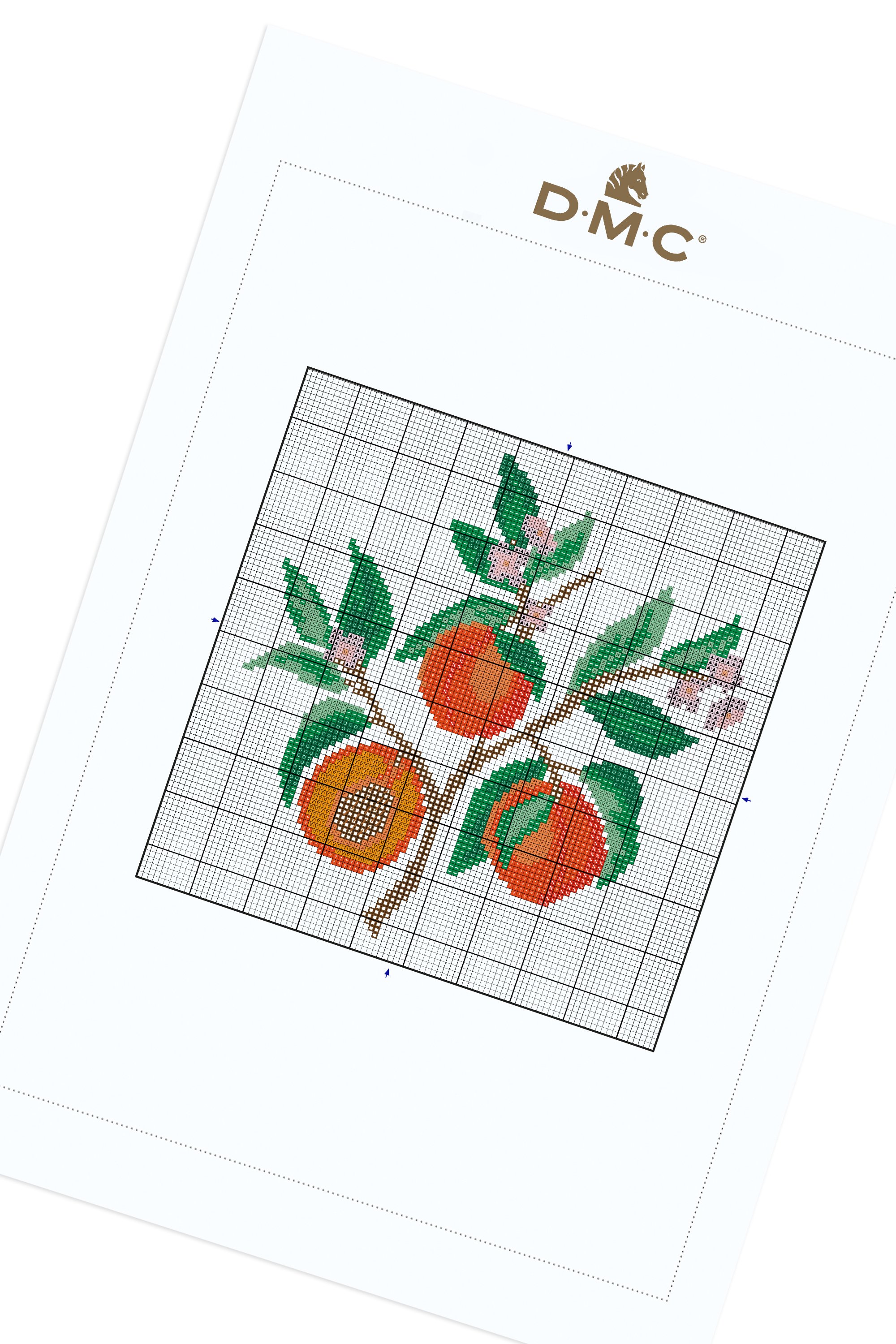 orange fruits peach cross stitch pattern fruits cross stitch pattern instant download ripe peaches Peaches Cross Stitch Pattern