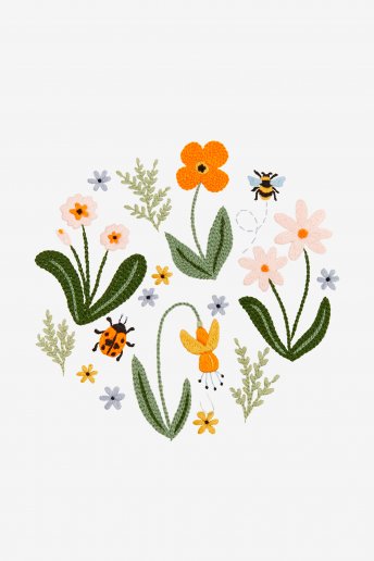 Woodland Flowers - Pattern