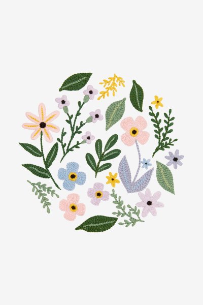 Patrones bordado tradicional | DMC - Por tema: Flores