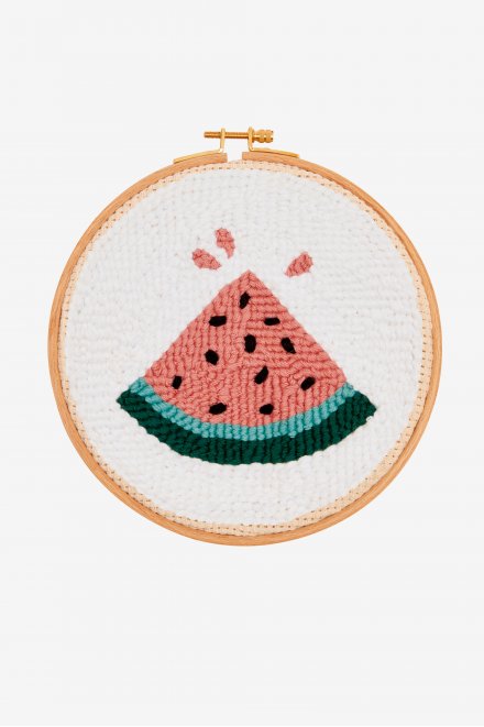 Wassermelone - Punch Needle