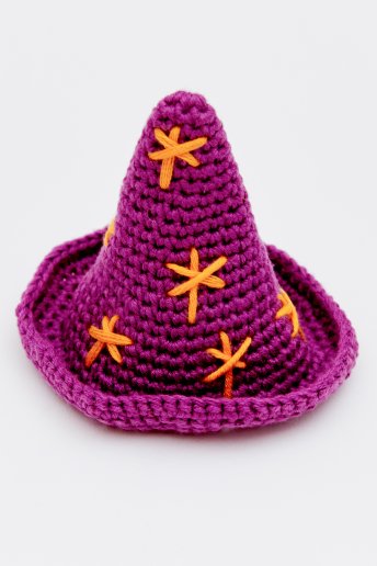Chapéu de bruxa - Amigurumi