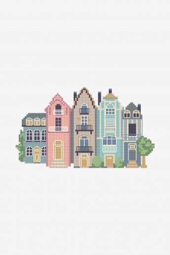 City Houses - Pattern