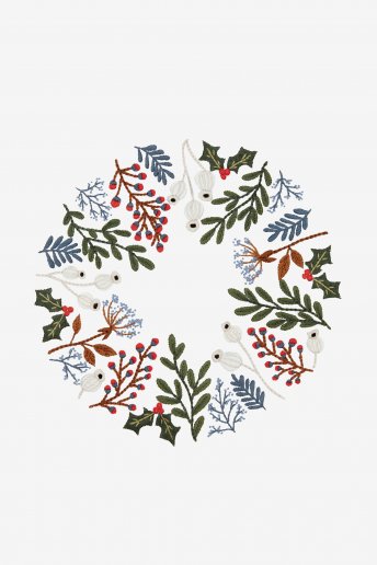 Frost Morning Wreath  - Pattern