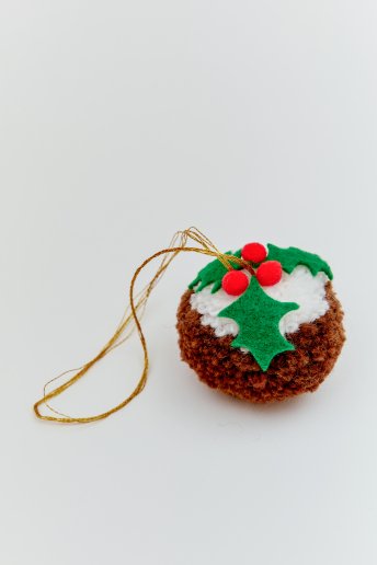 Pompon - Pudding de Noël 