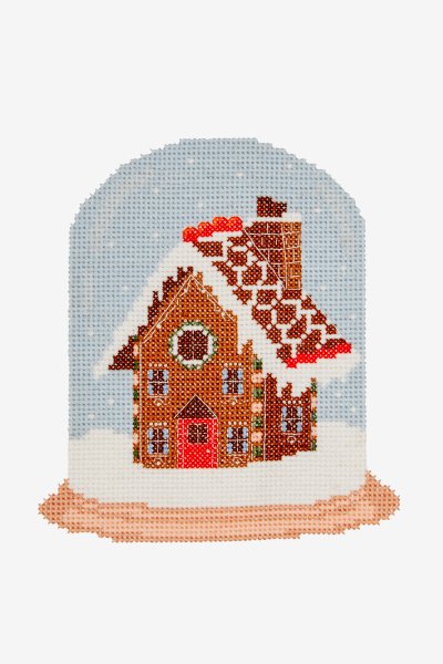 Victorian Cottage Cross Stitch Pattern Houses Summer Digital Instant Download  PDF Needlepoint Pattern Embroidery Chart DMC X-stitch