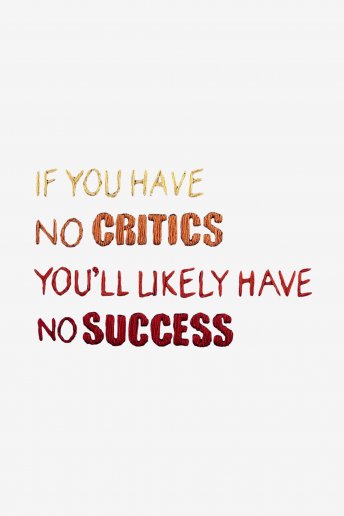 If You Have No Critics