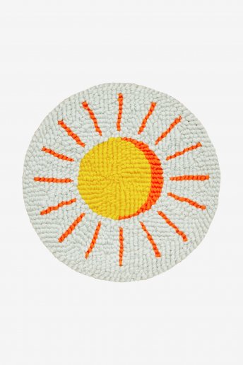 Rayos de sol - Punch needle