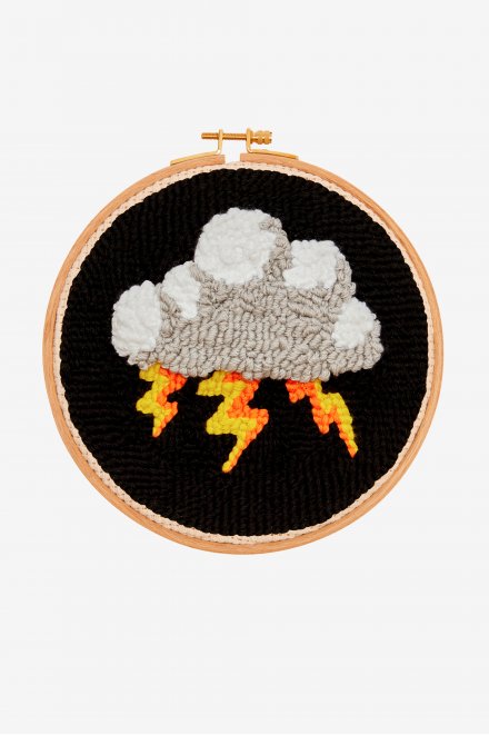 Thunder and lightning - pattern