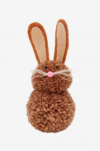 Coniglietto di Pasqua (marrone) - Pompon