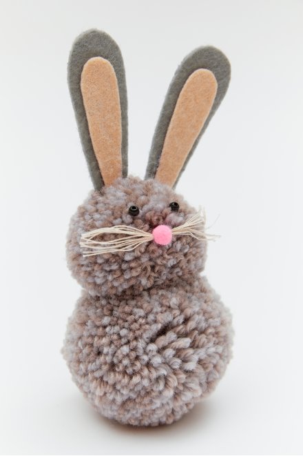 Easter Bunny (grey) - pattern