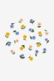  Fleurs de confetti - Motif thumbnail