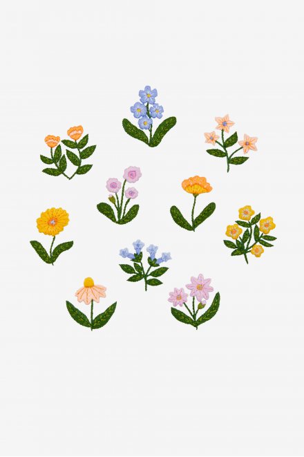 Cottage Flowers - Pattern