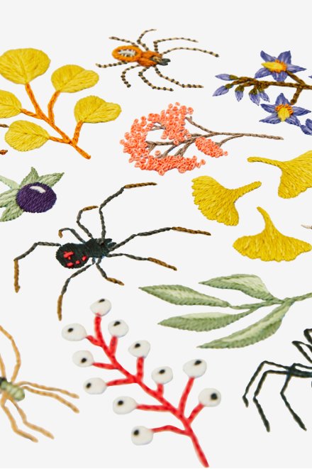 Woodland Spiders - Pattern