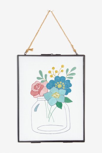 Vase of Flowers - Embroidery Pattern