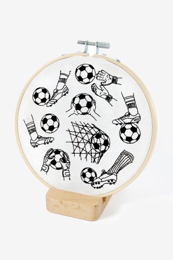 Football in action - pattern