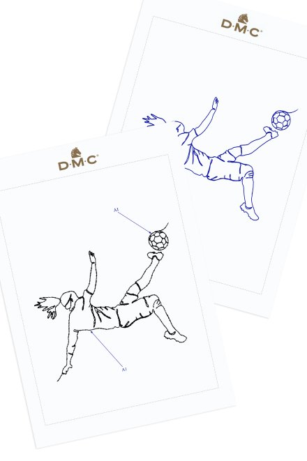 Bicycle kick - pattern