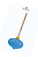 Guirlande de flocon de neige bleue - motif loisirs créatifs thumbnail