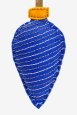 Guirlande en perles bleues - motif loisirs créatifs thumbnail