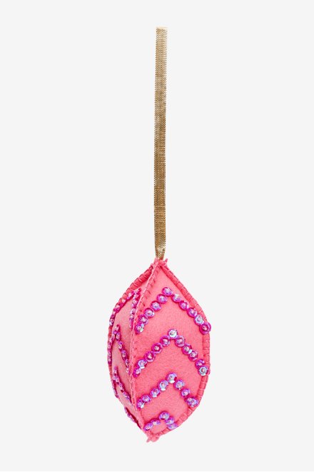 Guirlande en perles ovales - motif loisirs créatifs