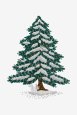 Snowy Fir Tree - Pattern thumbnail
