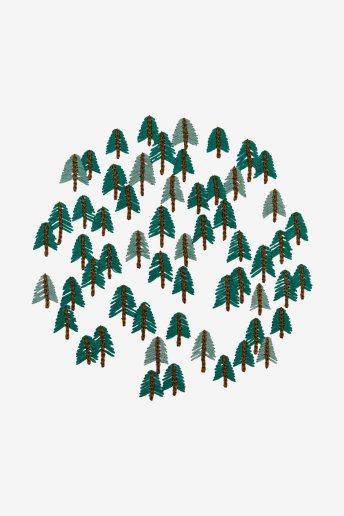 Fir Tree Forest - Pattern