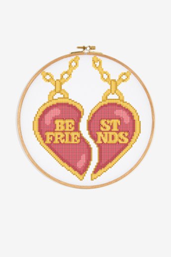 Colar Best Friends - Desenho