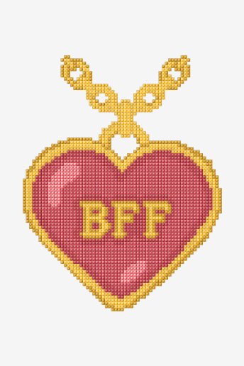 BFF Necklace - Zählvorlage