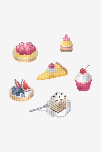 Pastries - Cross Stitch Pattern