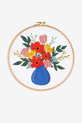 Bright Bouquet - Embroidery Pattern