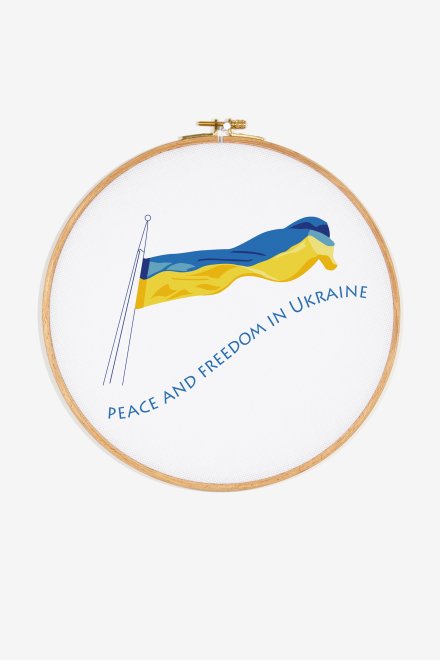 Paz y libertad para Ucrania - Patrón