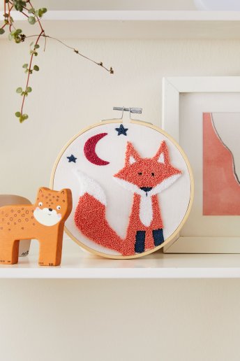 Kit punch needle - Fox le Renard - Gift of stitch