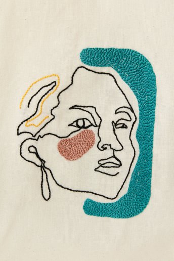 Kit Punch Needle - Retrato Artístico - Gift of stitch